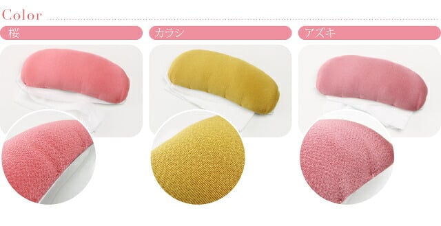 [あづま姿] 正絹 帯枕 木毛縮緬 ガーゼ紐