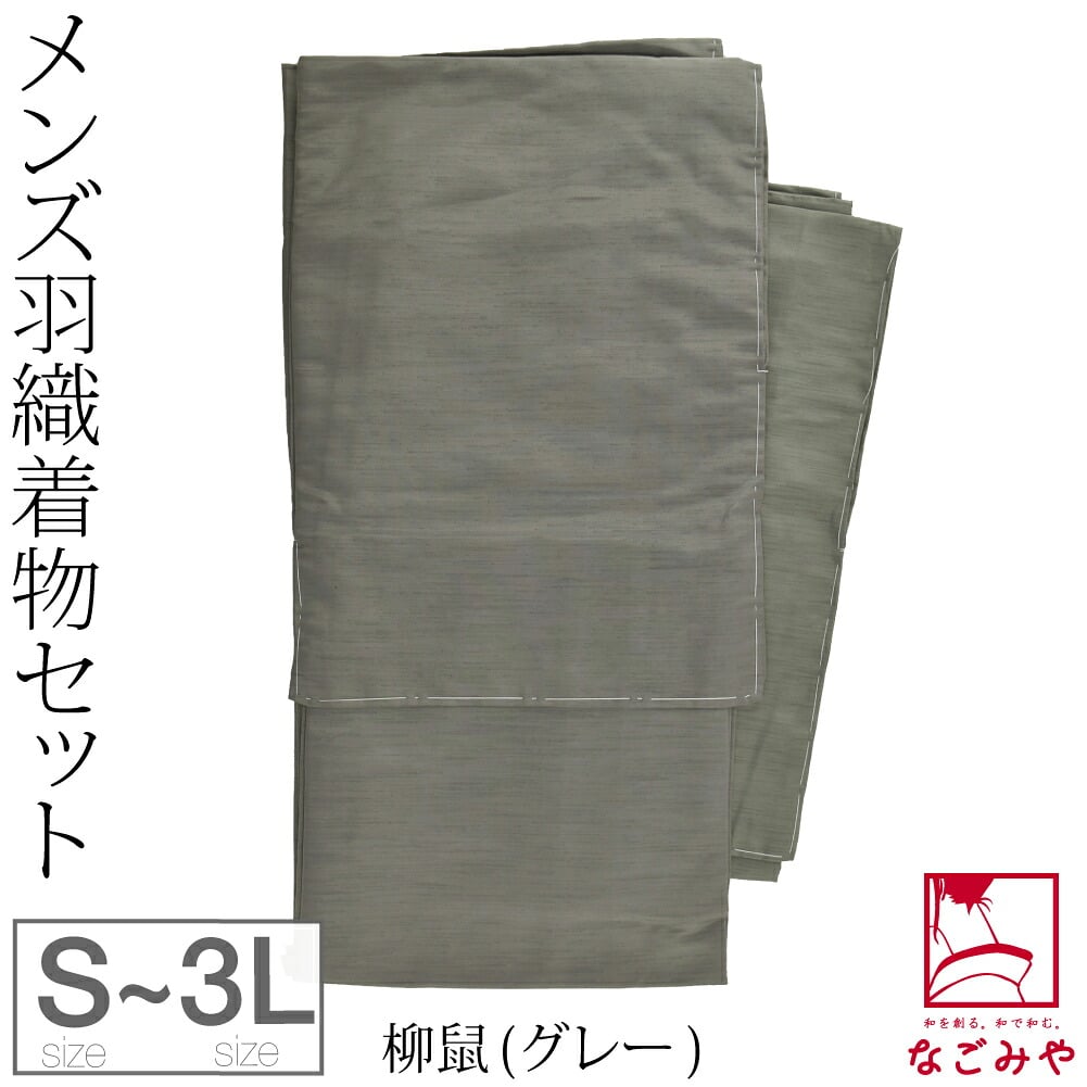 男物 アンサンブル 色無地プレタ