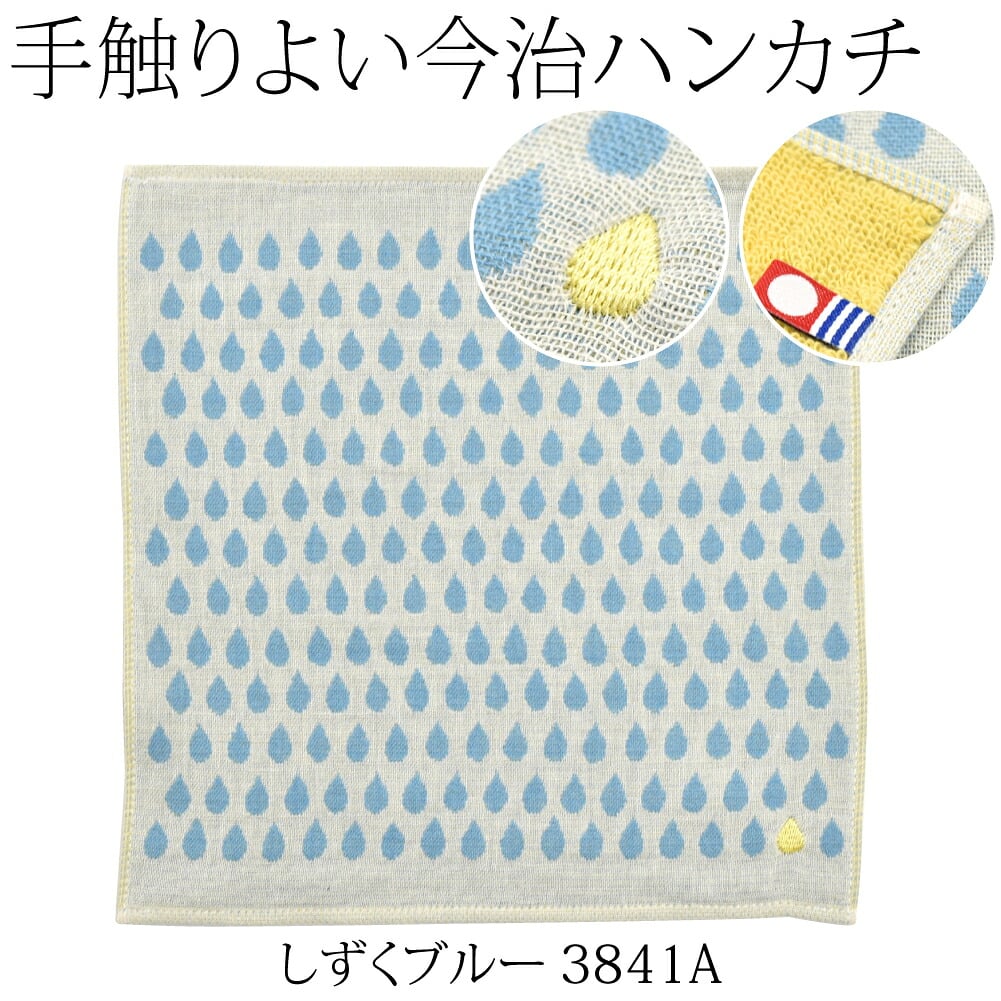 [彩] 経緯 刺繍ガーゼパイル 今治タオル