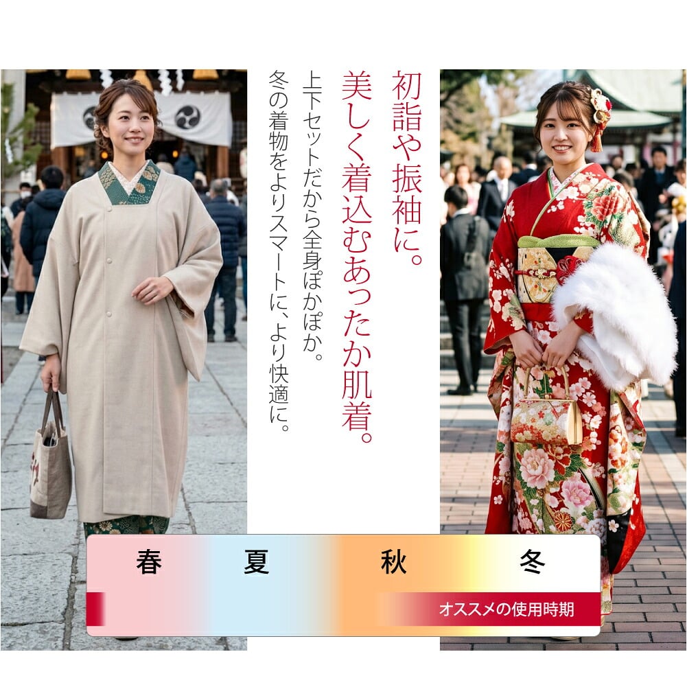 [ヒート+ふぃっと] 肌着 ステテコ セット