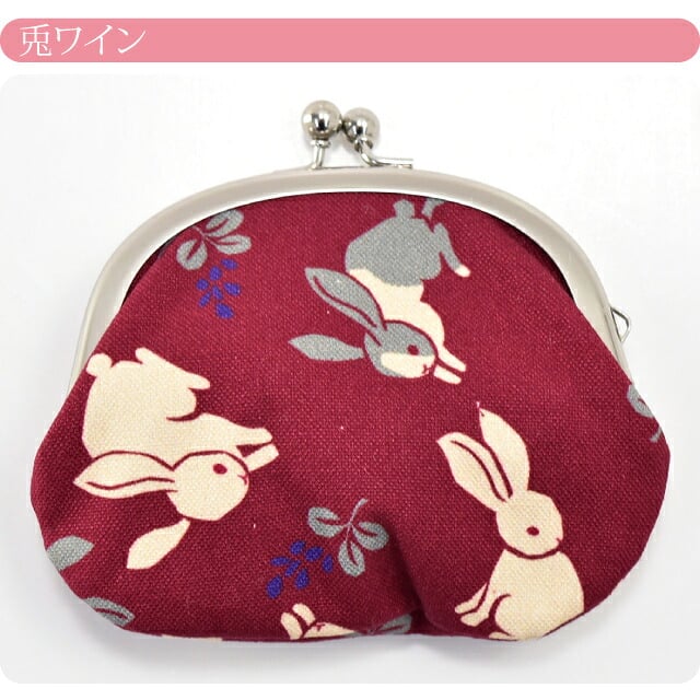 [ando] GU-18 帆布 がま口 3.3寸丸