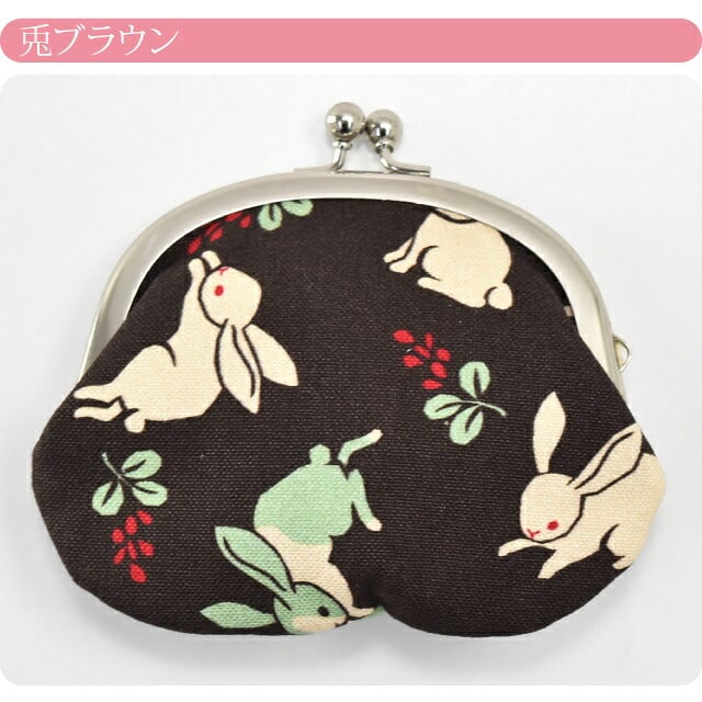 [ando] GU-18 帆布 がま口 3.3寸丸