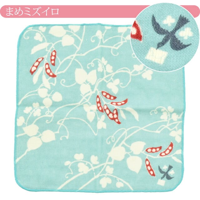[むす美] 竹久夢二 ガーゼタオルハンカチ