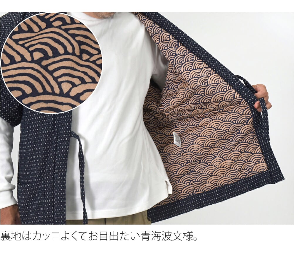 [宮田織物] 男物 あられ奴