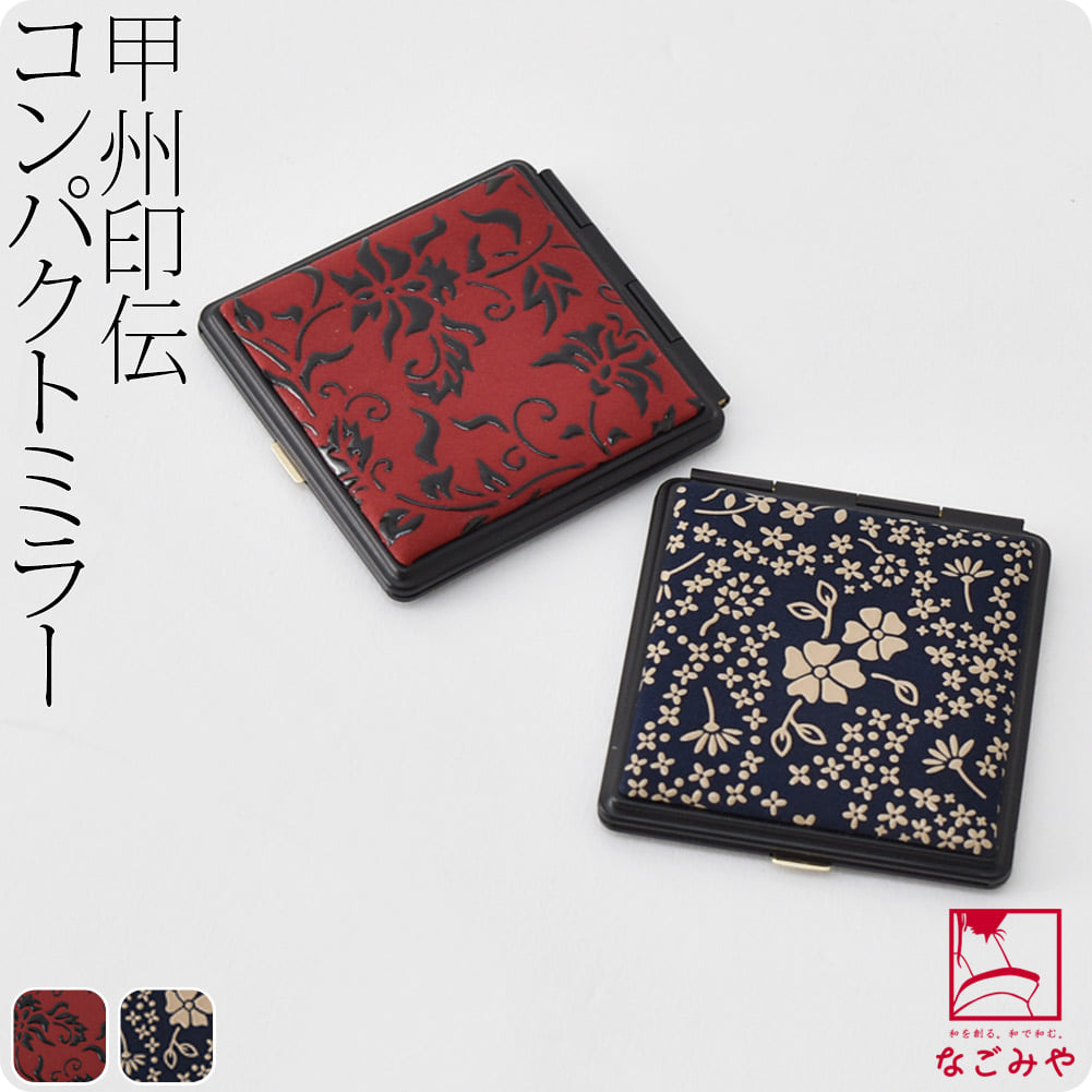 [印傳屋] 角ミラー