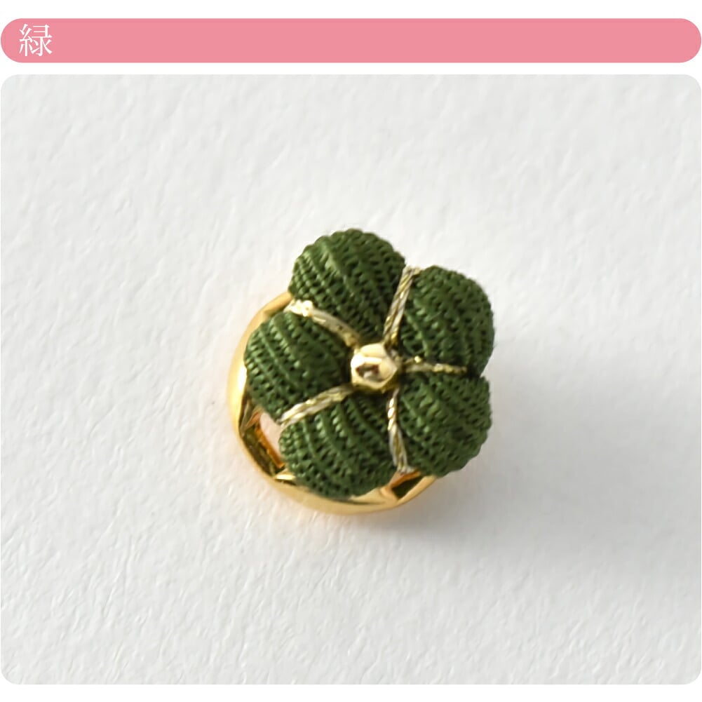 マスクピアス 梅花 ちりめん