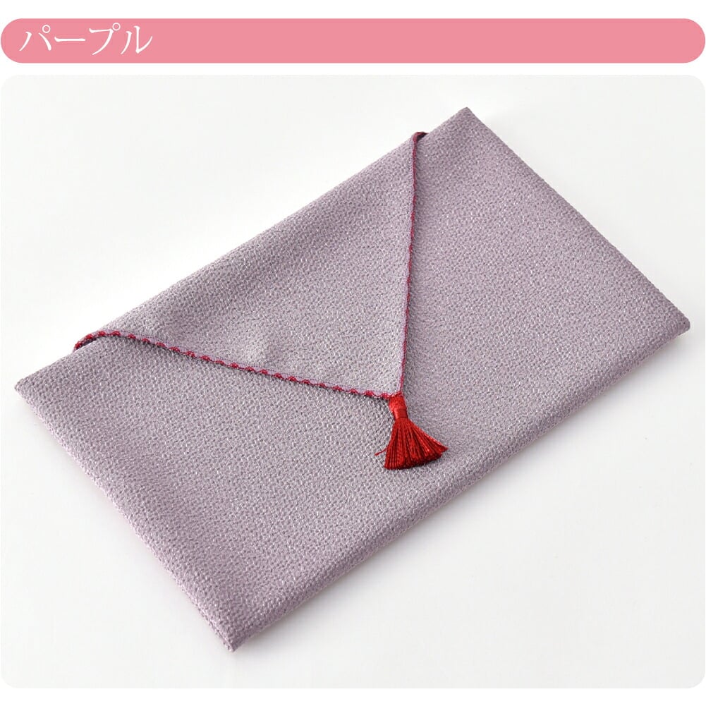 [むす美] ポリエステル ちりめん 袱紗 36 箱入