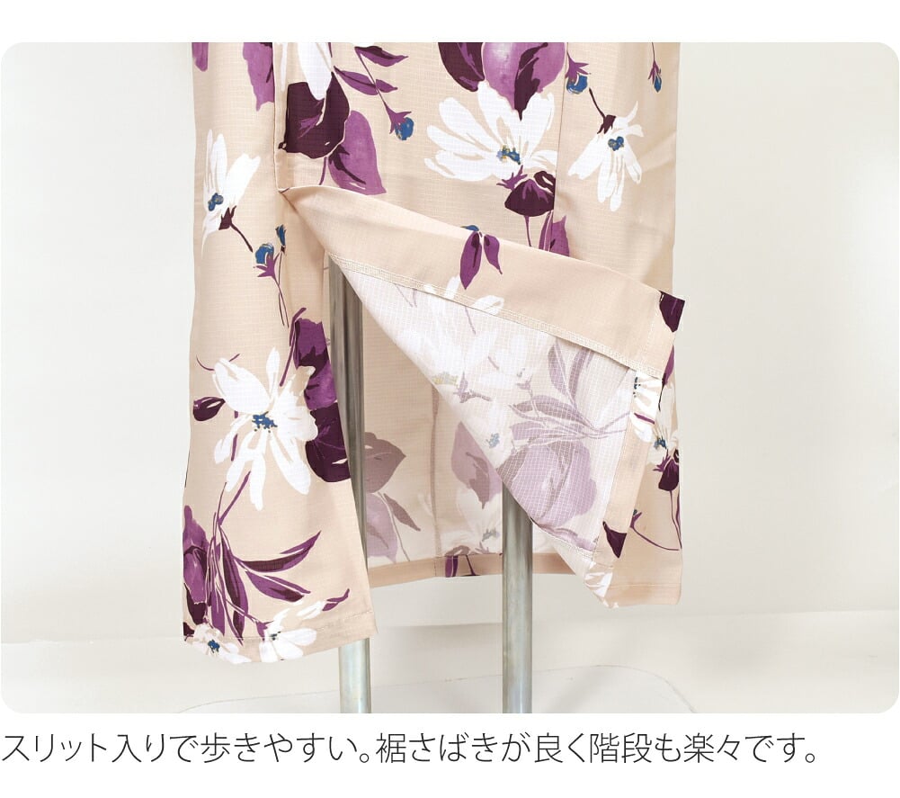 女物 2WAY キャミワンピース 浴衣 花柄