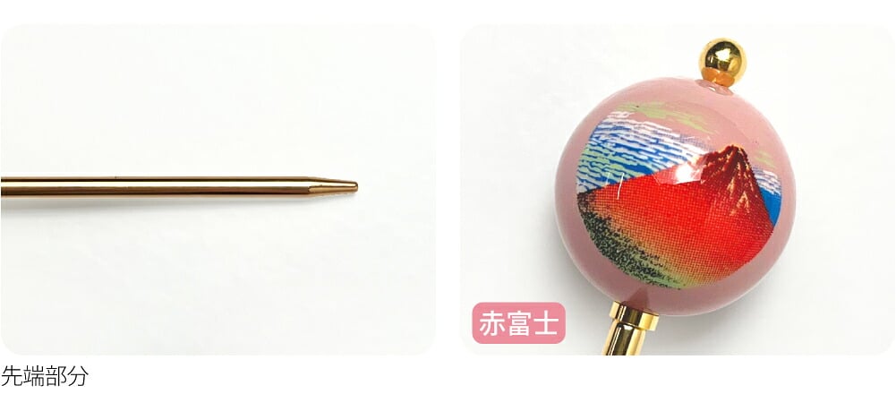 浮世絵風 玉簪