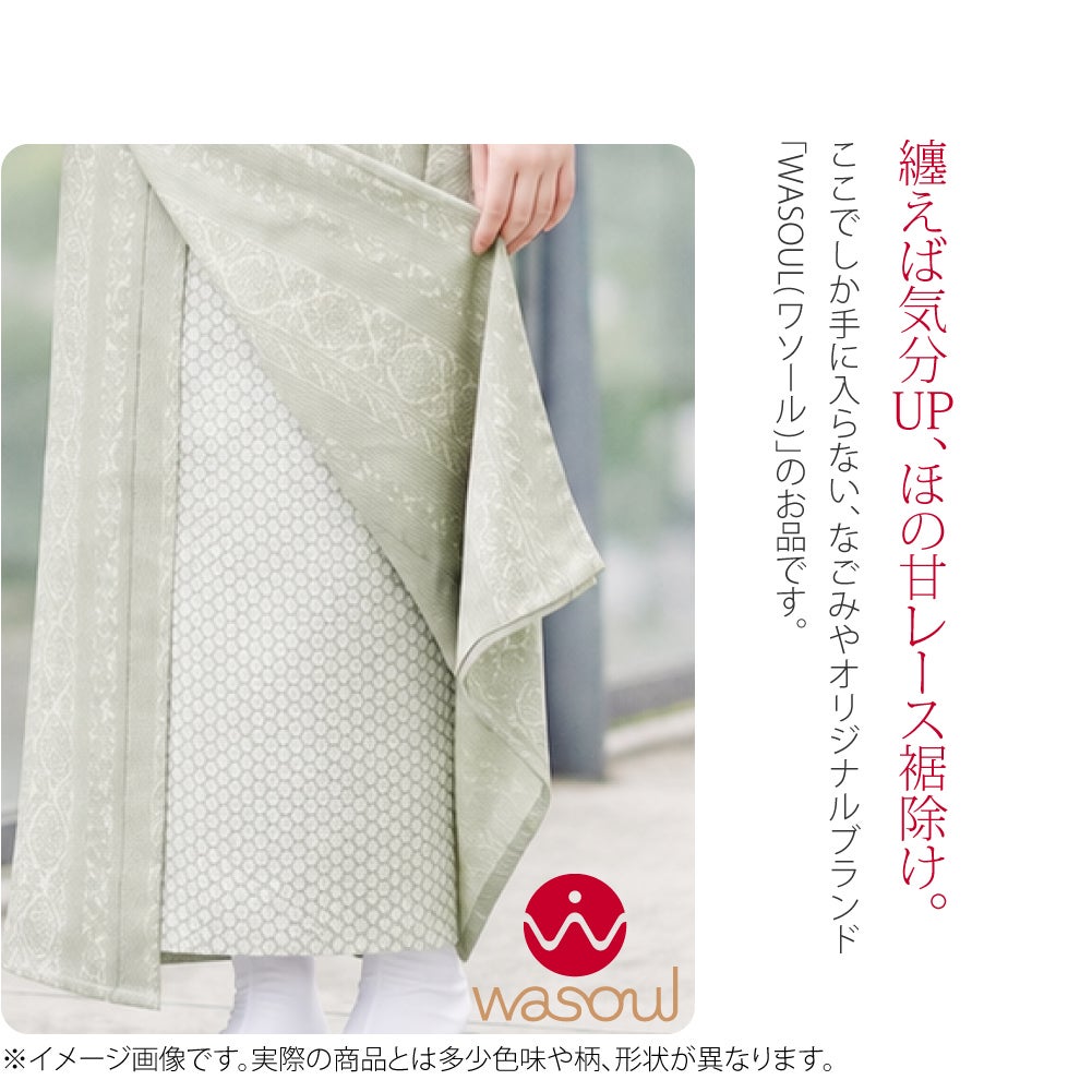 [WASOUL] レース裾除け ポルカドット