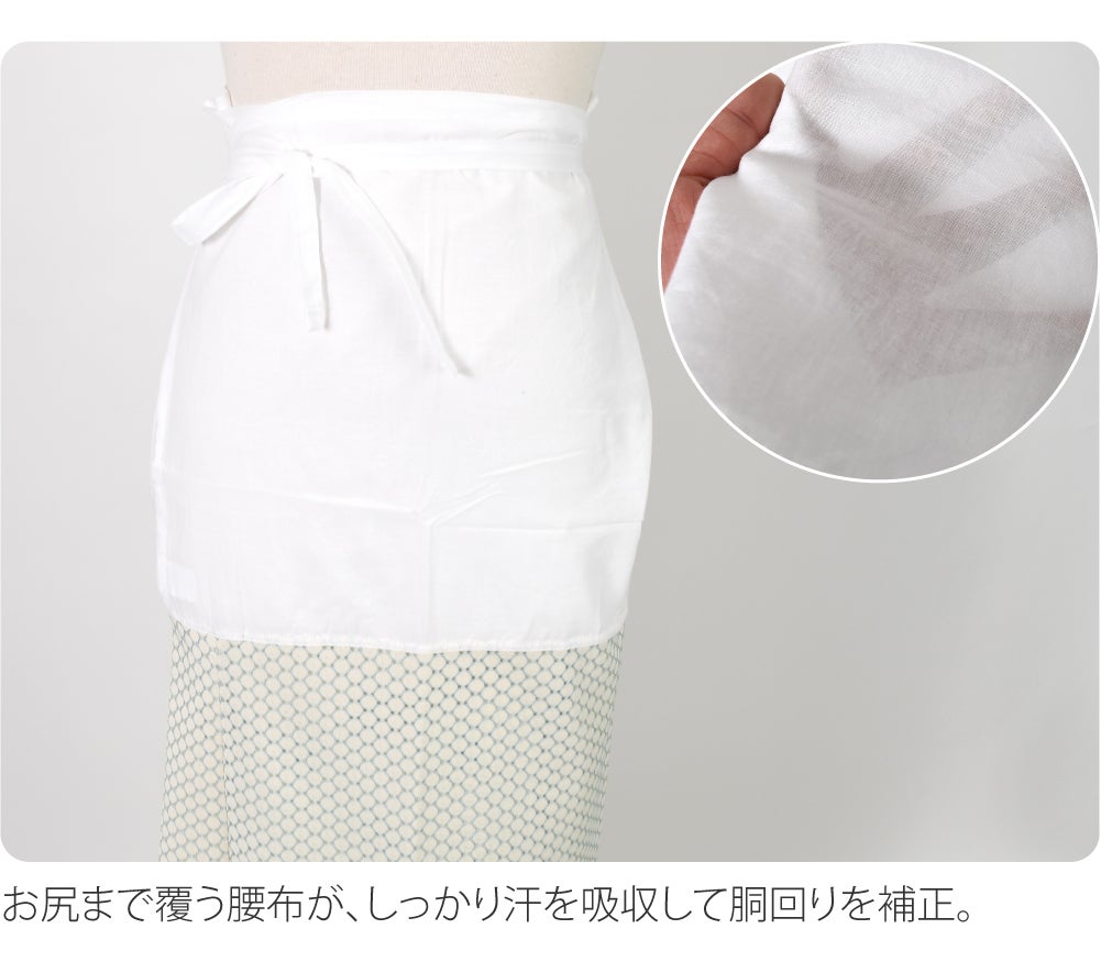 [WASOUL] レース裾除け ポルカドット