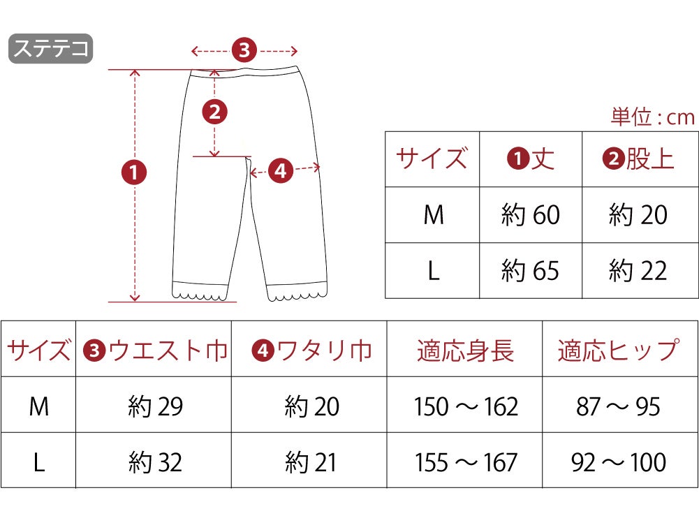 [ヒート+ふぃっと] 肌着 ステテコ セット