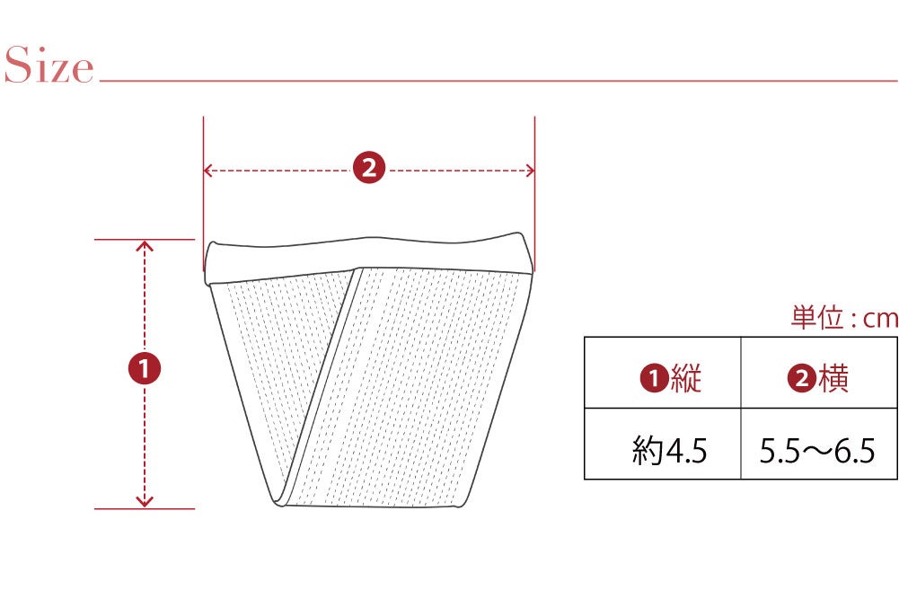 [あづま姿] えもん抜き 三角ゴム 3個組