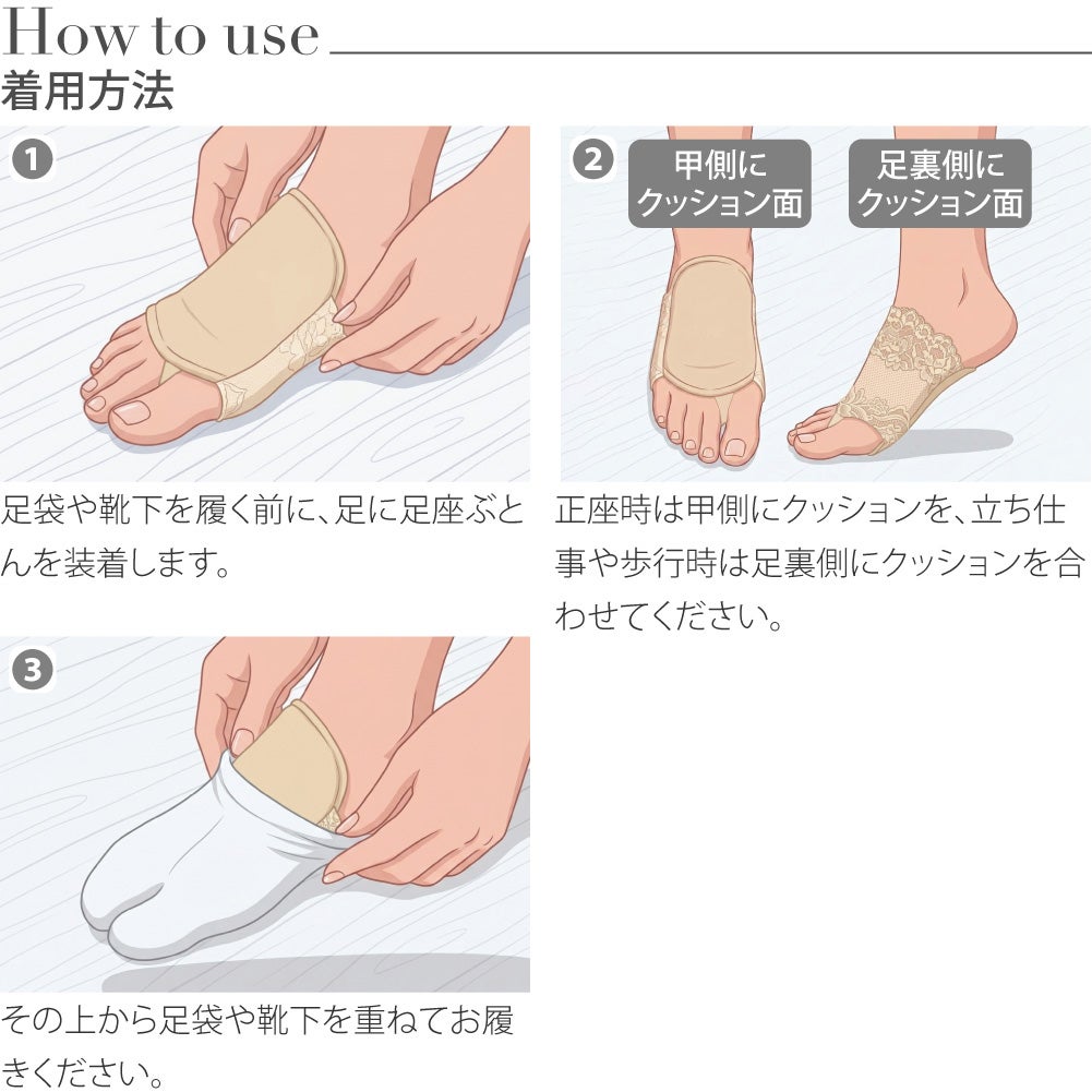 [このび] 足座ぶとん
