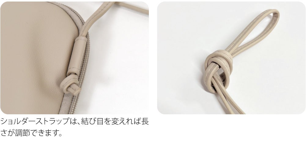[because] 折りたたみ傘 PUショルダーポーチアンブレラ ミニ