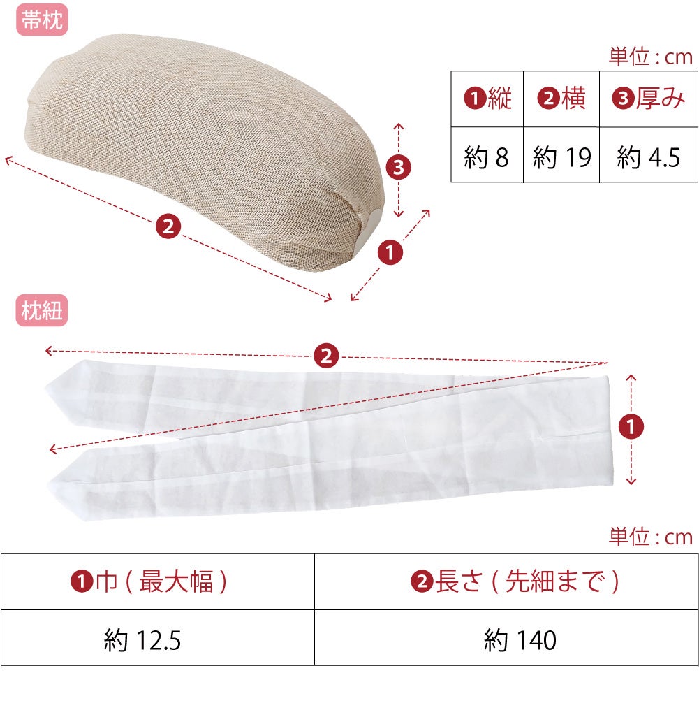 麻 帯板 帯枕 2点セット ベルト付き
